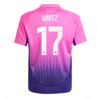 Germany Florian Wirtz #17 Replica Away Shirt Euro 2024 Short Sleeve